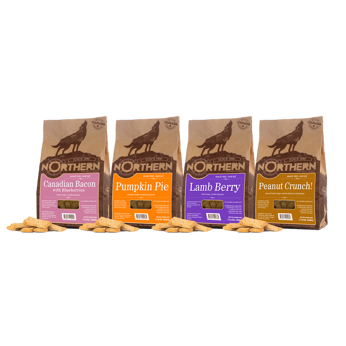 Biscuits MultiFlavour 4 Pack 4 Strong Paws