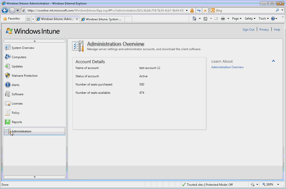 Windows Intune Features, details and screenshots MCT Blaze