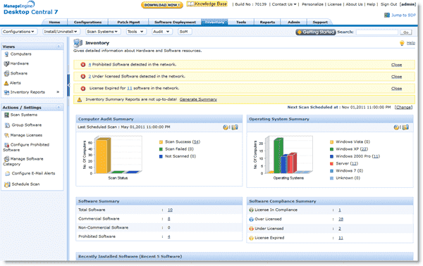 Raffle ManageEngine Desktop Central Part 2 Features
