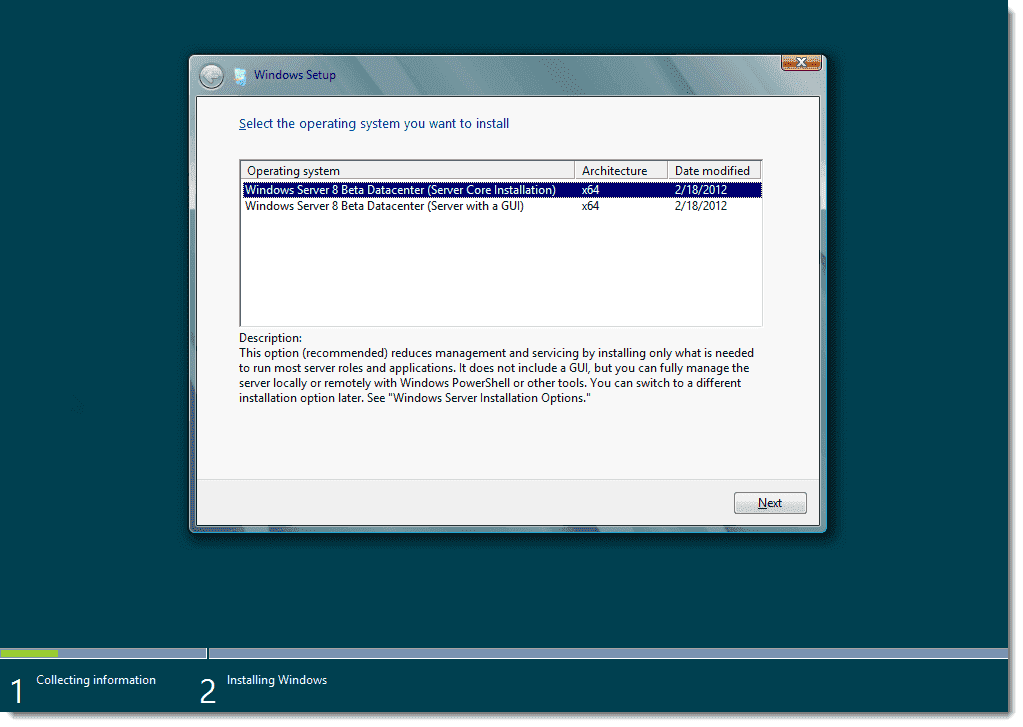 Windows Server 2012 installation notes 4sysops
