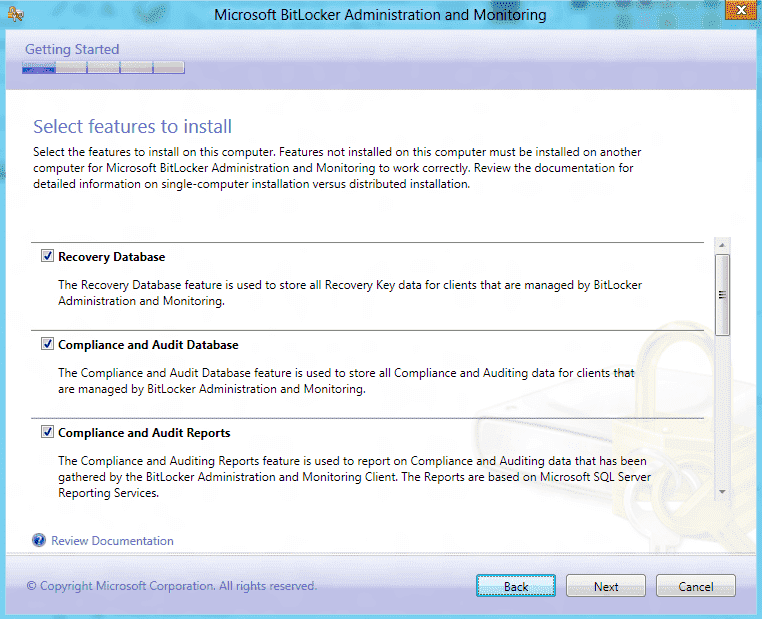 MBAM 2.0 BitLocker Administration and Monitoring changes in Windows 8