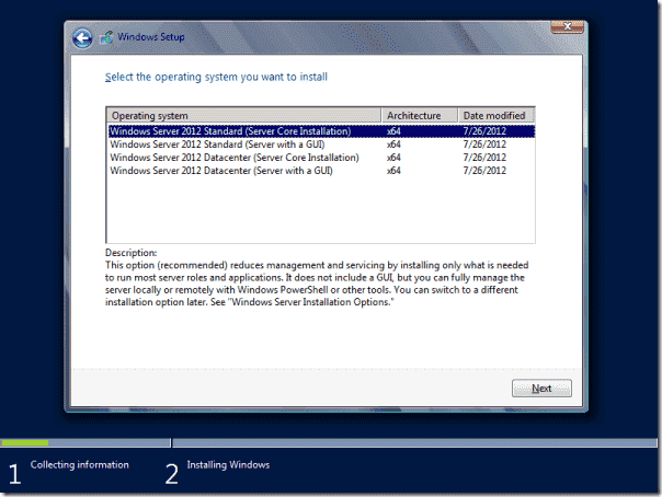 Windows Server 2012 Server Core Part 4 Upgrade 4sysops