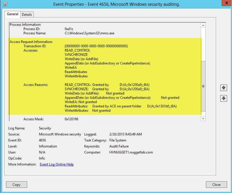 Security Auditing Enhancements in Windows Server 2012 4sysops