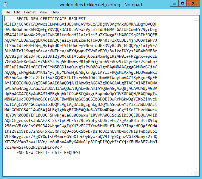 Work Folders Part 3 Setting up SSL 4sysops
