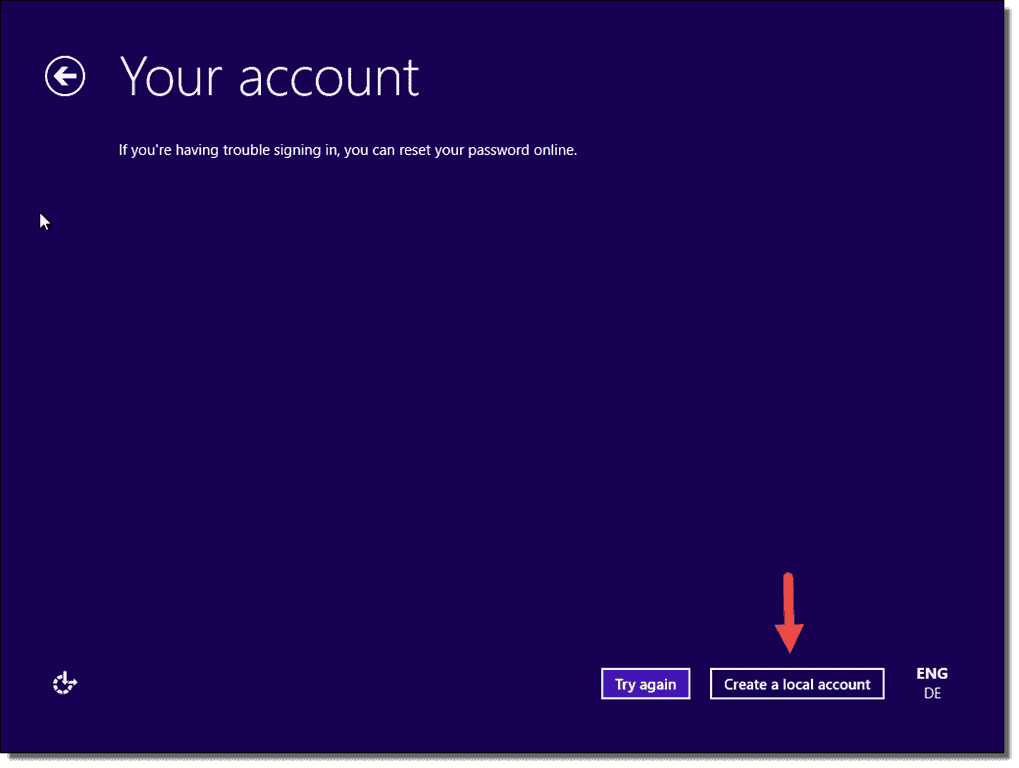 Install Windows 10 with a local account 4sysops