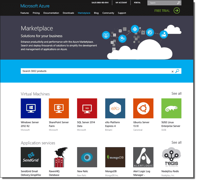 New Microsoft Azure Marketplace A quick comparison to the AWS