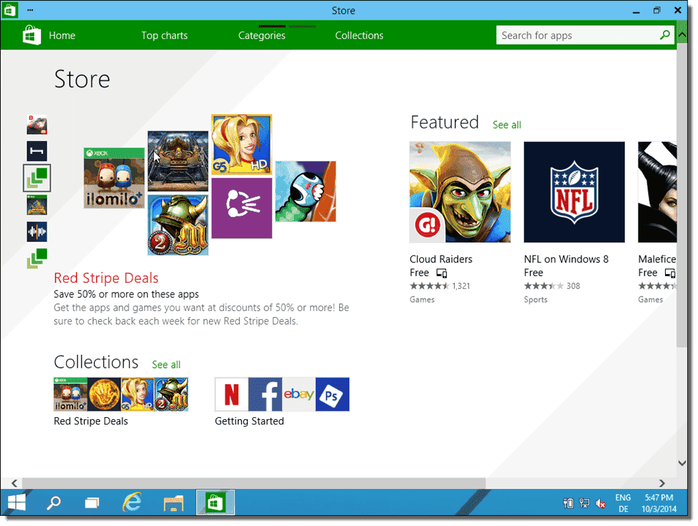 Windows 10 Home Store