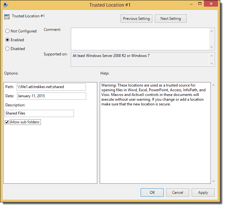 Improve Office 2013 security with Group Policy 4sysops