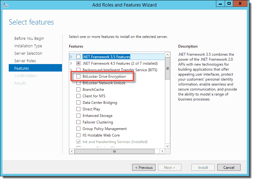 Configure and enable BitLocker on Windows Server 4sysops