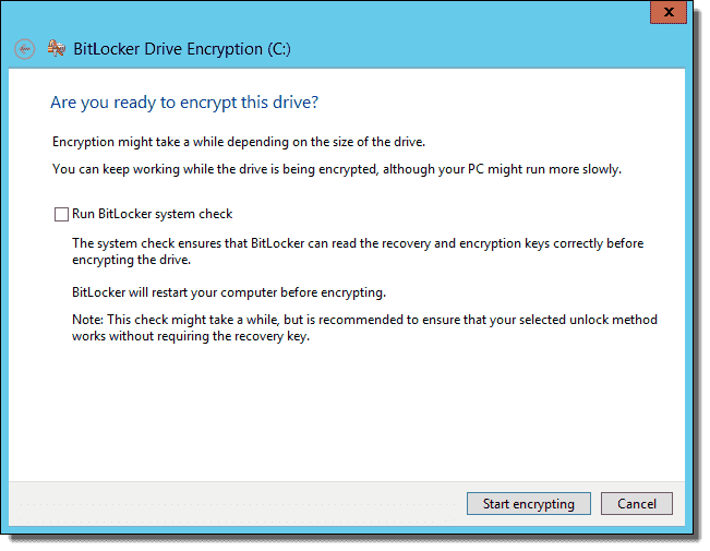 Configure and enable BitLocker on Windows Server 4sysops