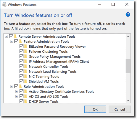 Install RSAT for Windows 10 – 4sysops