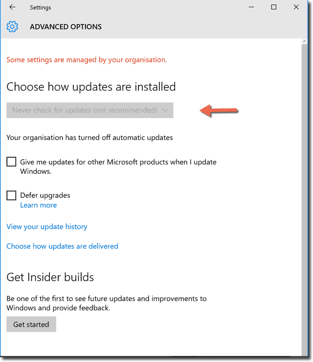 Disable Windows 10 Update in the Registry and with PowerShell 4sysops