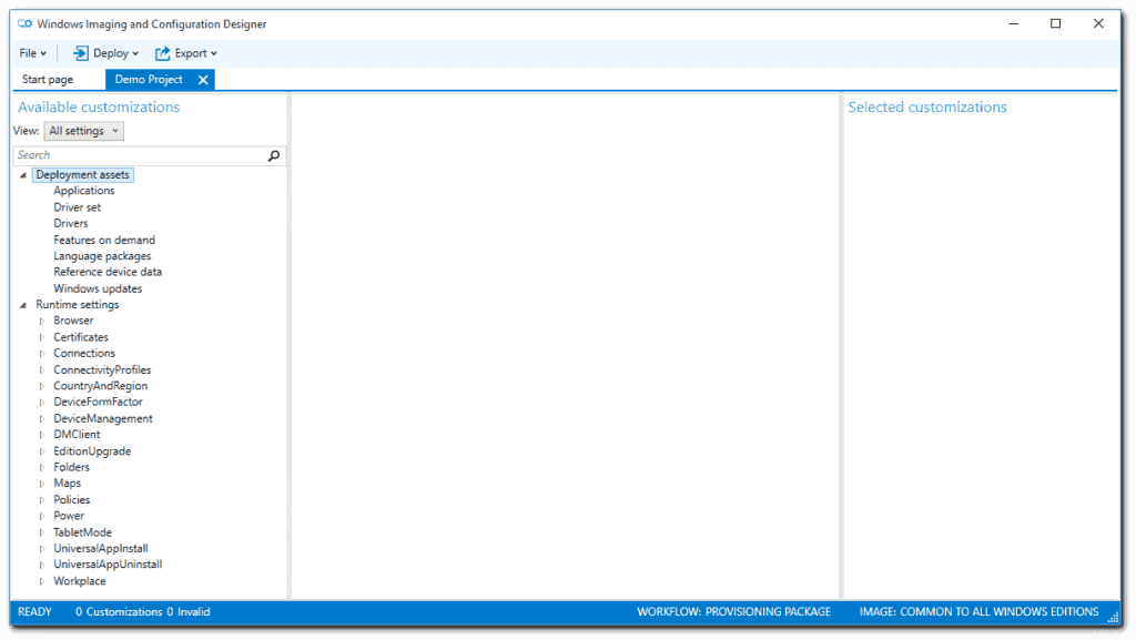 How to create and export packages in Windows Imaging and Configuration