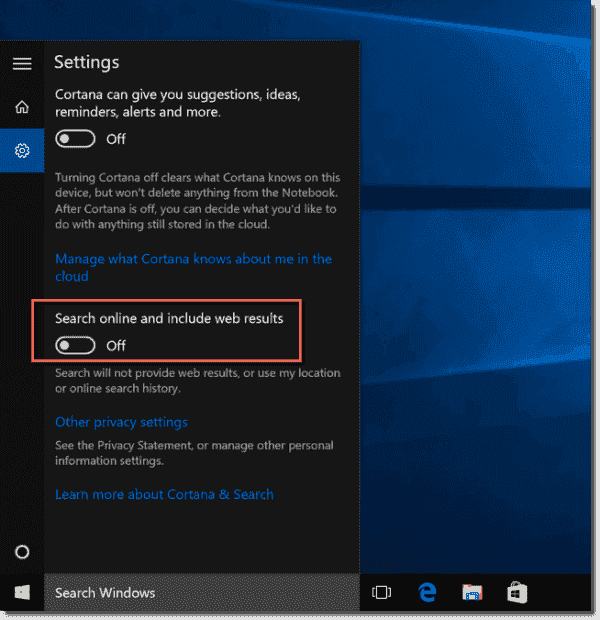 How to Disable Bing Search in Windows 10 – Easy Method