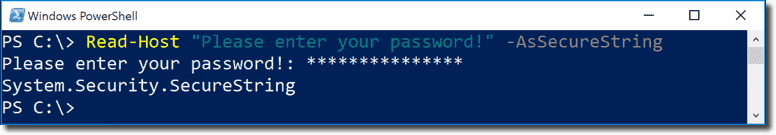 User input in PowerShell ReadHost, mandatory = true, OutGridView