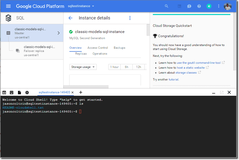Google Cloud Handson Guide Cloud Shell Gcloud
