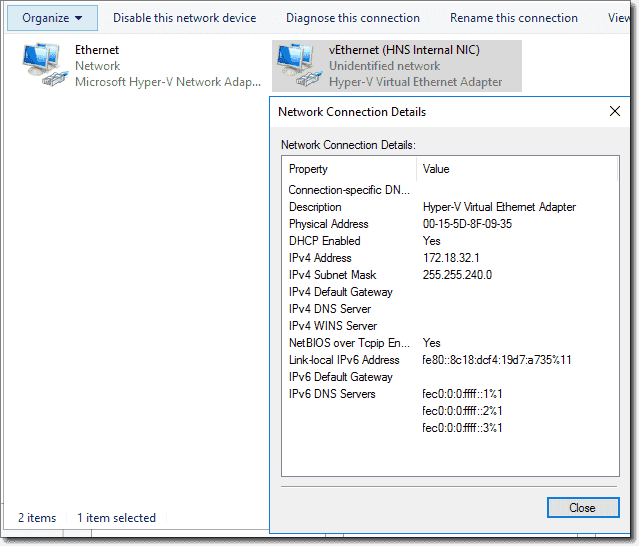 Windows Container networking Part 1 Configuring NAT 4sysops