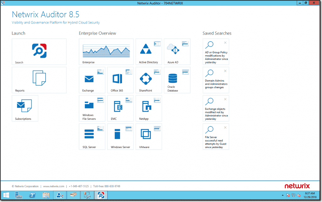 Netwrix Auditor for Active Directory A visibility and governance platform 4sysops