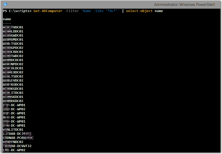 Search Active Directory with the PowerShell cmdlet 4sysops