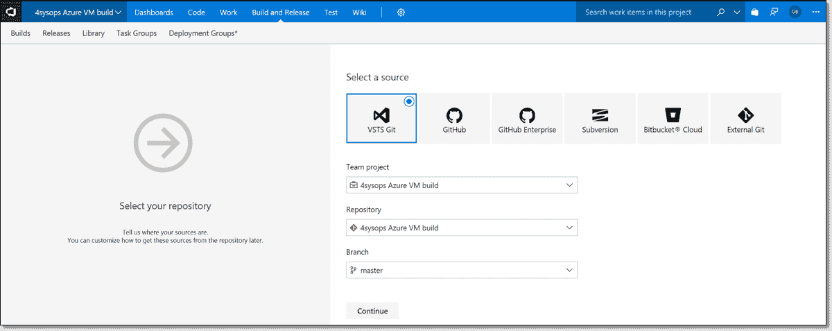 Using VSCode with VSTS and YAML to build an Azure VM Part 2 4sysops