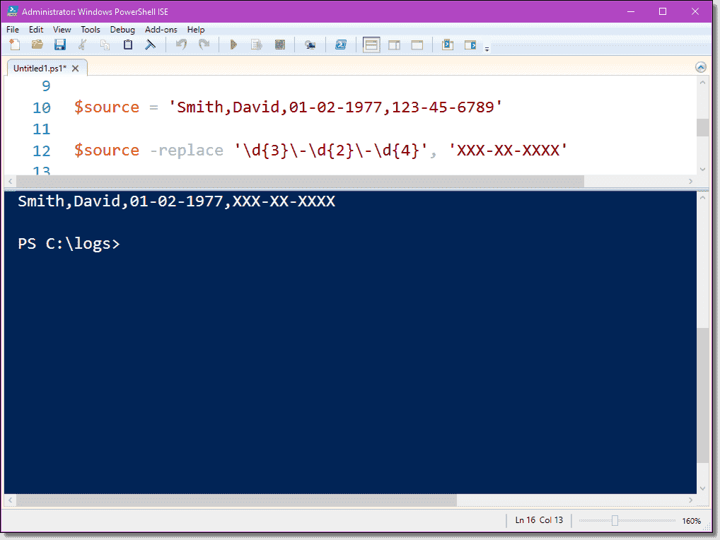 Regex and PowerShell 4sysops