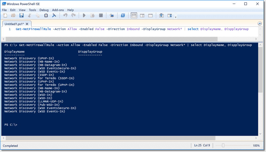 Managing the Windows Firewall with PowerShell 4sysops