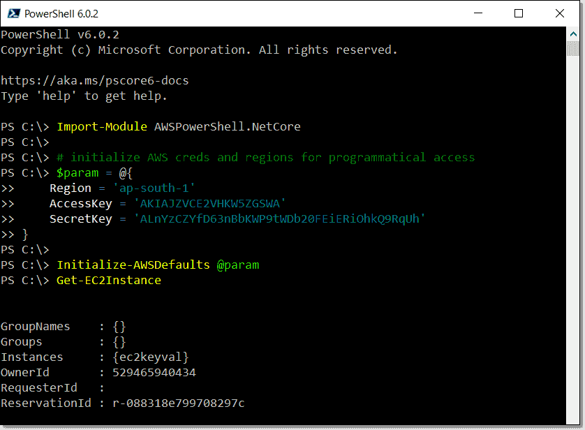 Install AWS Tools for PowerShell Core 4sysops