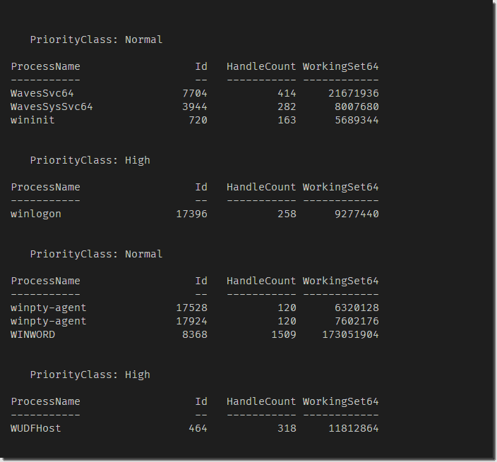 Formatting objects in PowerShell with FormatCustom, FormatList