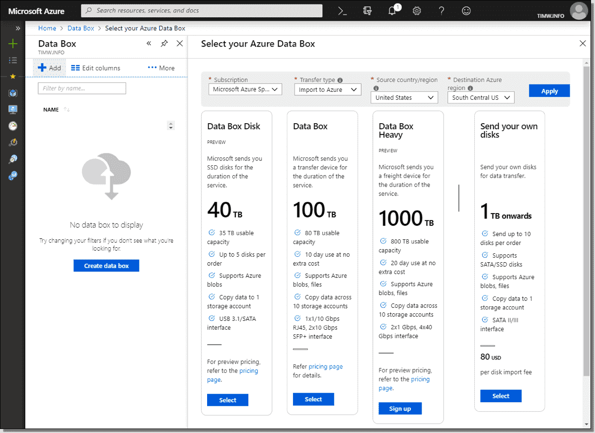 Upload terabytes to the cloud with Azure Data Box 4sysops