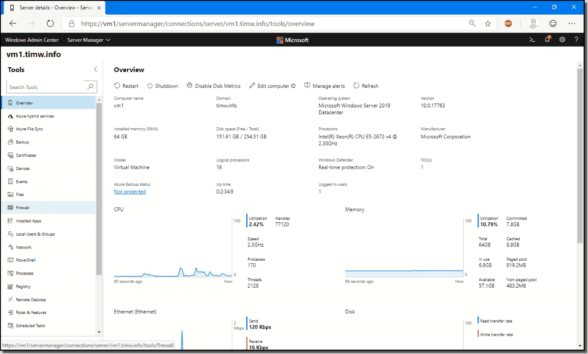 Use Windows Admin Center with PowerShell 4sysops