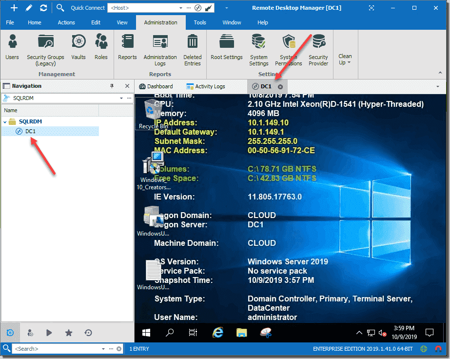 Remote Desktop Manager A powerful and fullfeatured connection manager