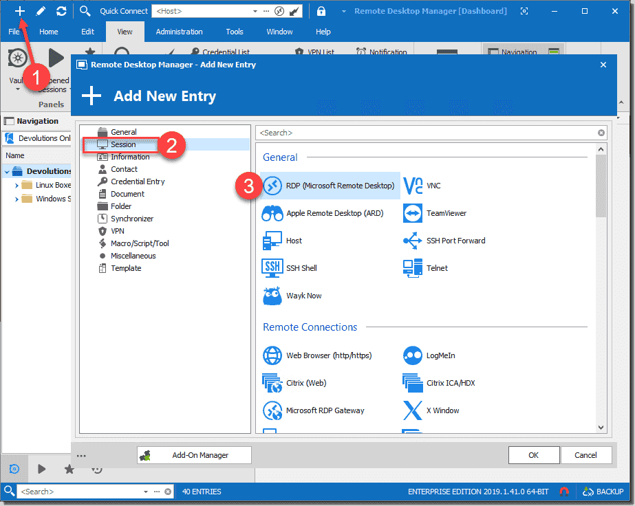 Remote Desktop Manager A powerful and fullfeatured connection manager