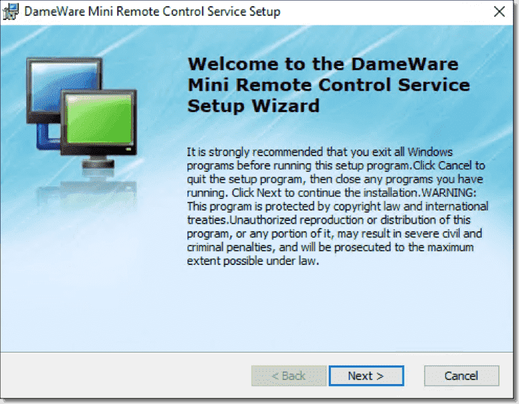 What is dameware mini remote control server used for globallasopa