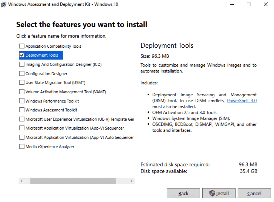 WinPE for Windows 10 Create an ISO or a USB stick 4sysops