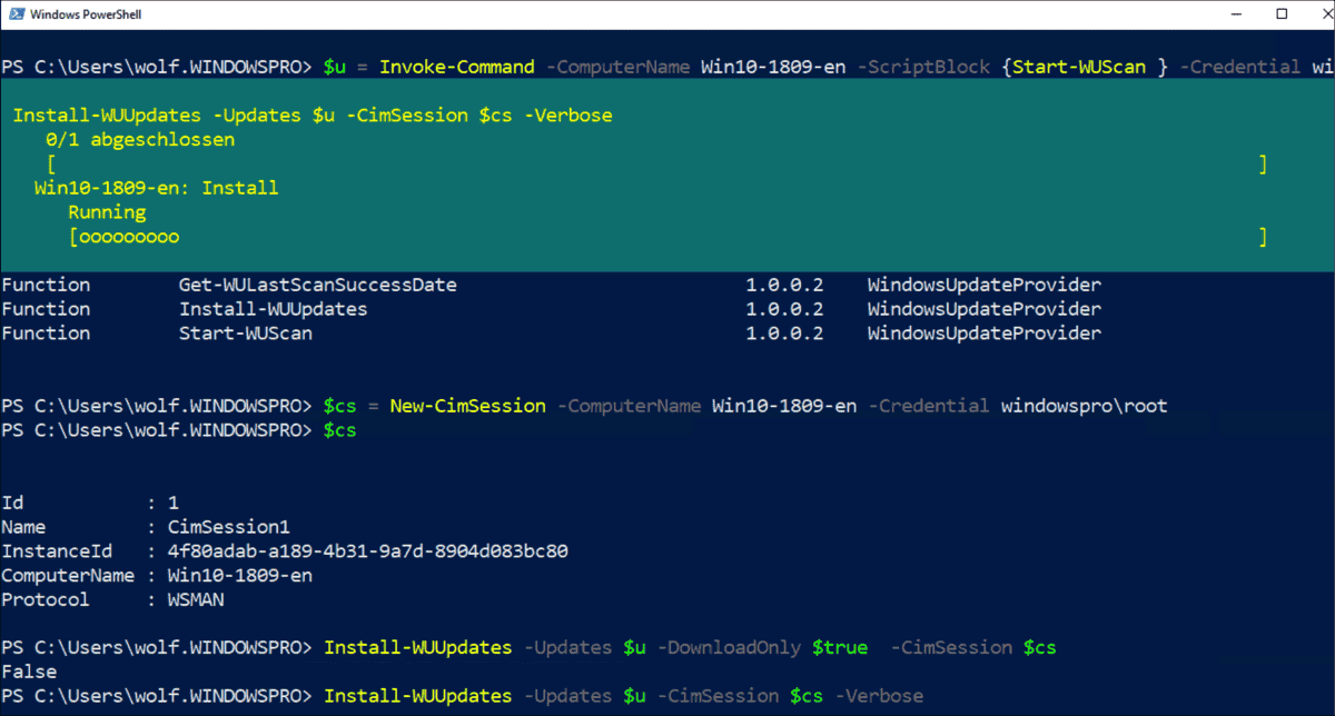 Get Hotfix Remote Computer Powershell / Get Find Computer