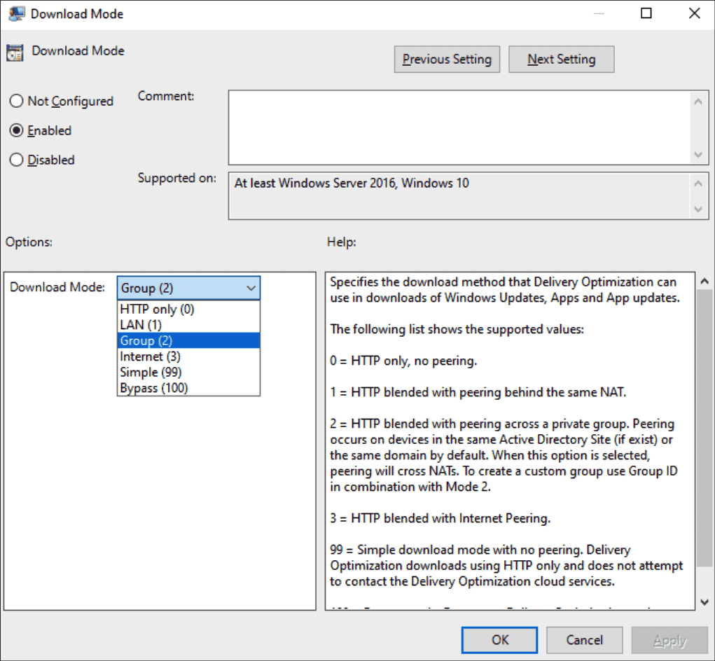 How to use delivery optimization with WSUS 4sysops