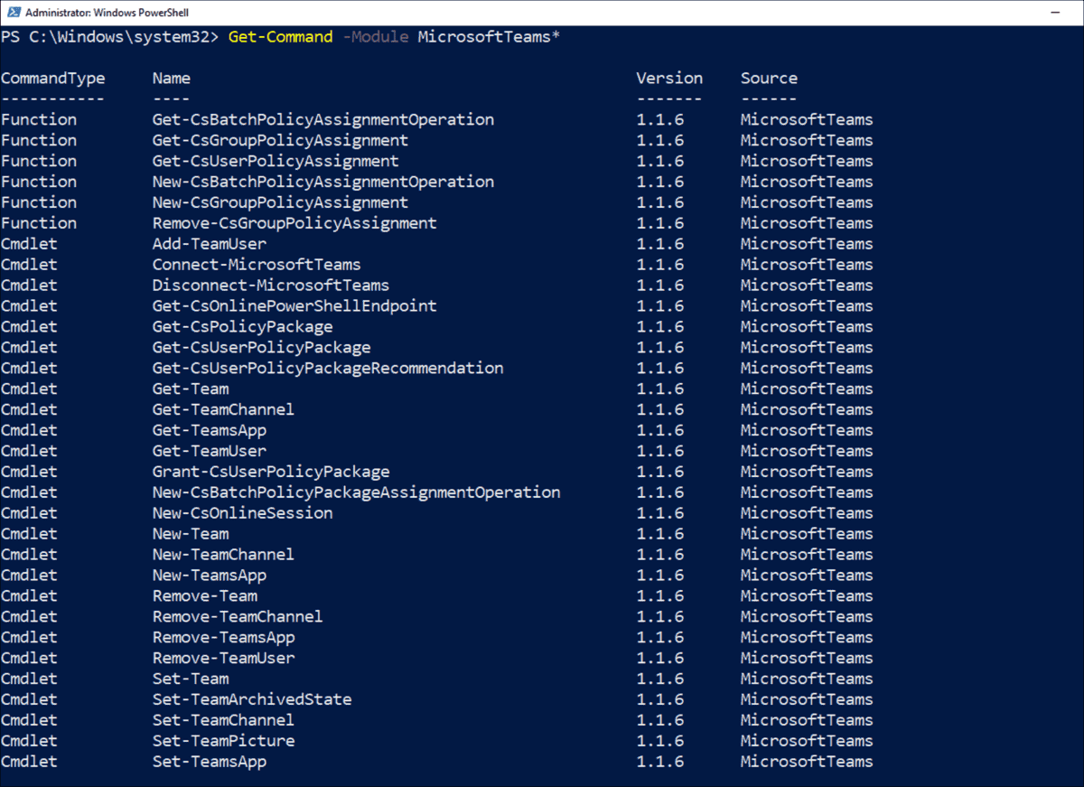 Manage Microsoft Teams with PowerShell Create and configure teams, add