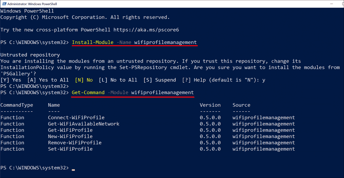 Manage WiFi connection in Windows 10 with PowerShell 4sysops