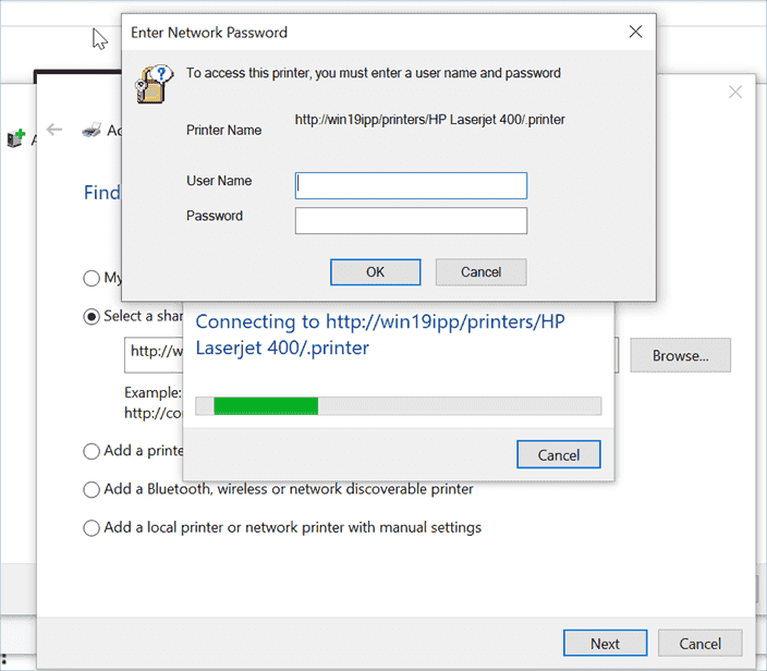 Share office printers with remote workers using Windows