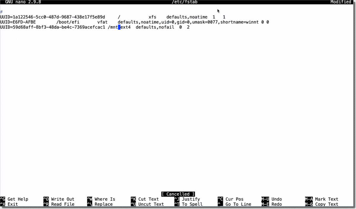 Automatically mount an NVMe EBS volume in an EC2 Linux instance using