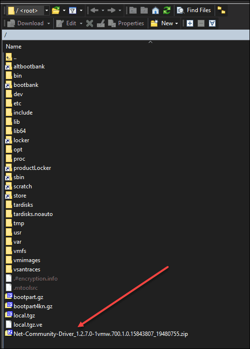 Install ESXi network drivers for Intel e1000 and Intel I220 / I221