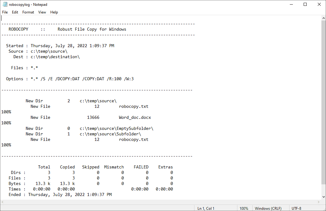 Robocopy examples 4sysops