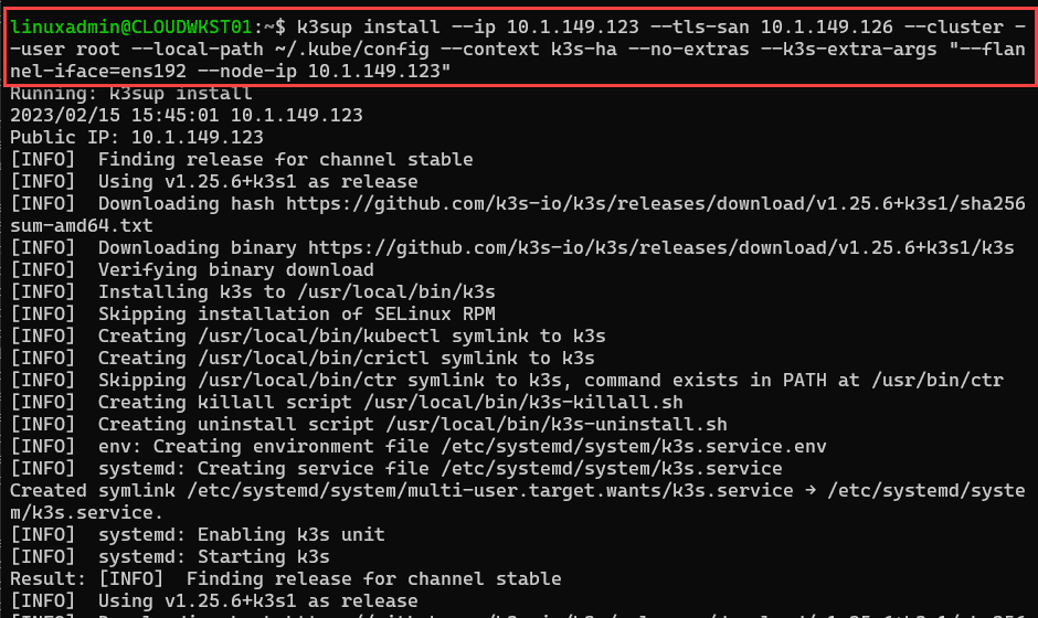 Install K3s, a lightweight, productiongrade distro 4sysops