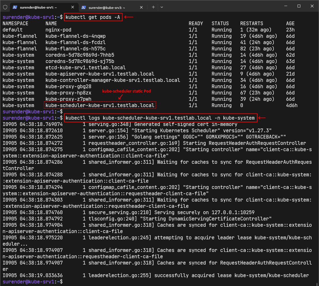 logs Pod logs, container logs, Docker logs, kubelet logs, and master node logs 4sysops