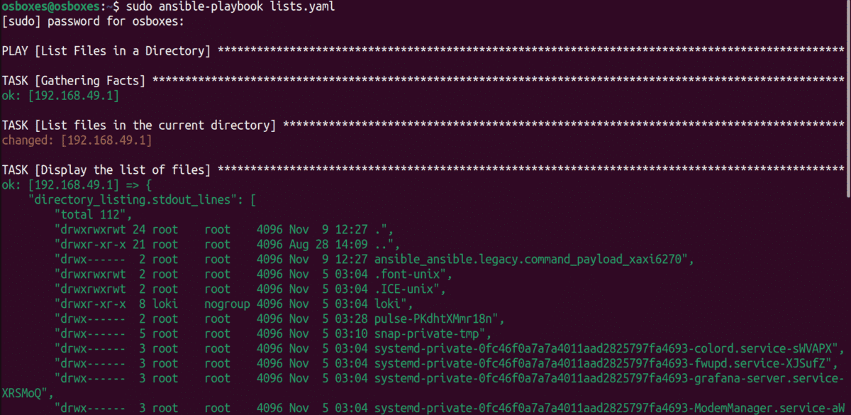 Ansible shell module Run remote shell commands 4sysops