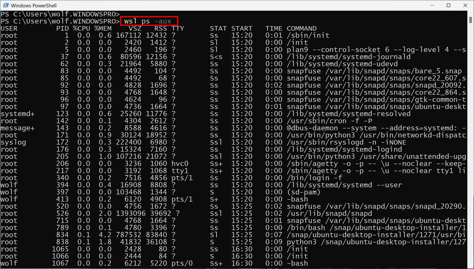 WSL Start Linux apps in Windows and Windows apps in Linux, access ext4