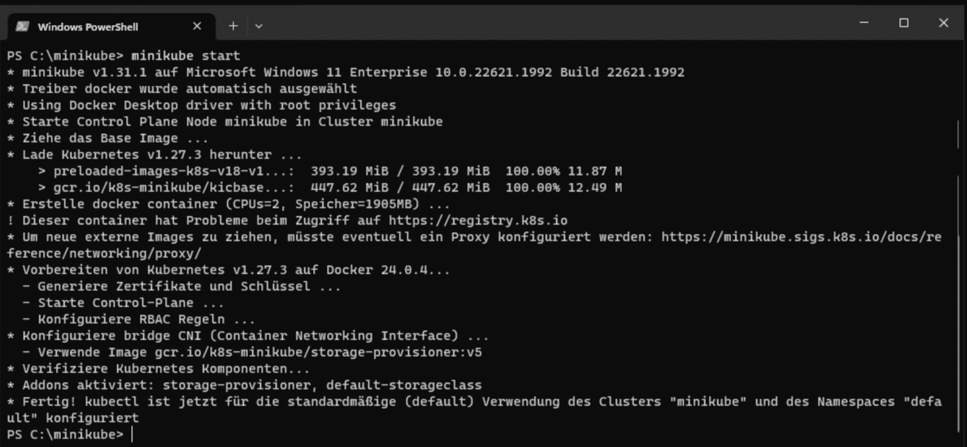 Install Minikube on Windows 4sysops