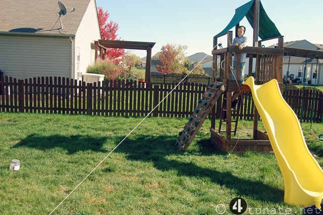 Woodwpro Guide to Get Homemade zipline