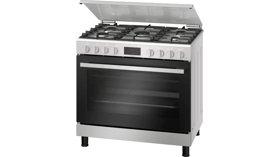Bosch Gas Cooker, Series 6, Double Flame, HGW3FSV50S 4umart
