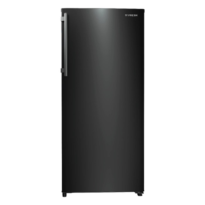 Fresh Upright Freezer ,5 Drawers Black ,FNUL250BC 4umart ,Best Price